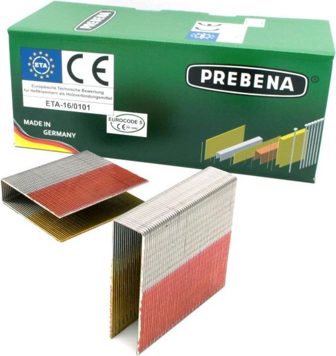 Image du produit Prebena Agrafes larges en acier inoxydable, résineETAcertifiées 75 mm