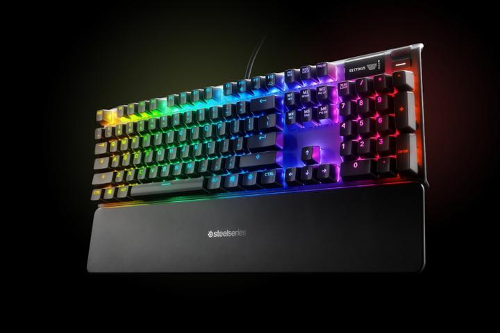 Produktbild SteelSeries Mechanical gaming keyboard Apex 7, Red Switch, US layout (US, Kabelgebunden)