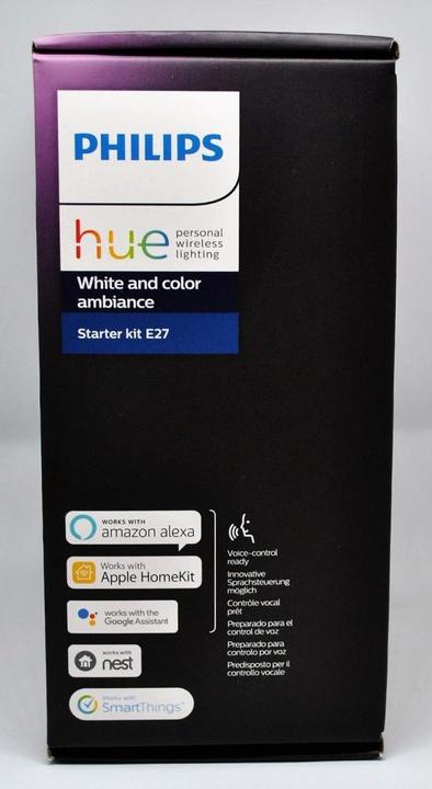 Image du produit Philips Coffret de démarrage Ambiance Hue White & Color (E27, 10 W, 806 lm, 5 x, G)