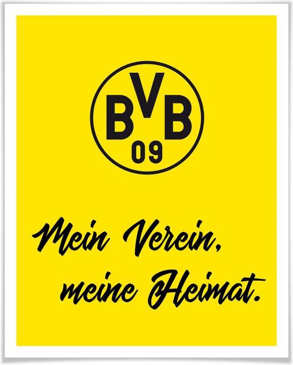 Produktbild Borussia Dortmund BVB Mein Verein, meine Heimat (40 x 50 cm)
