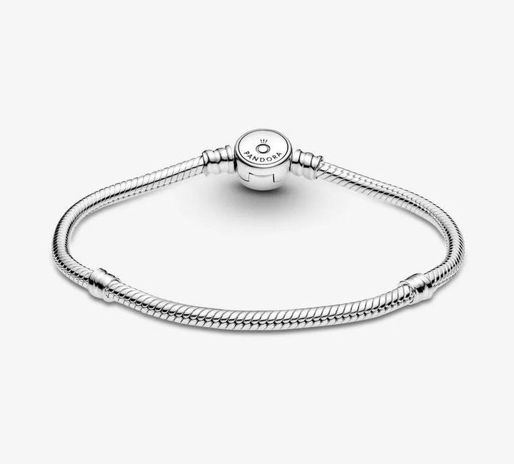 Immagine prodotto Pandora Bracciale con chiusura a disco a catena di serpente (19 cm, Sterling silver)