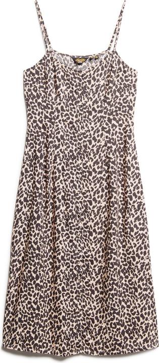 Actual product image Superdry Print Button Cami Midi Dress (14)