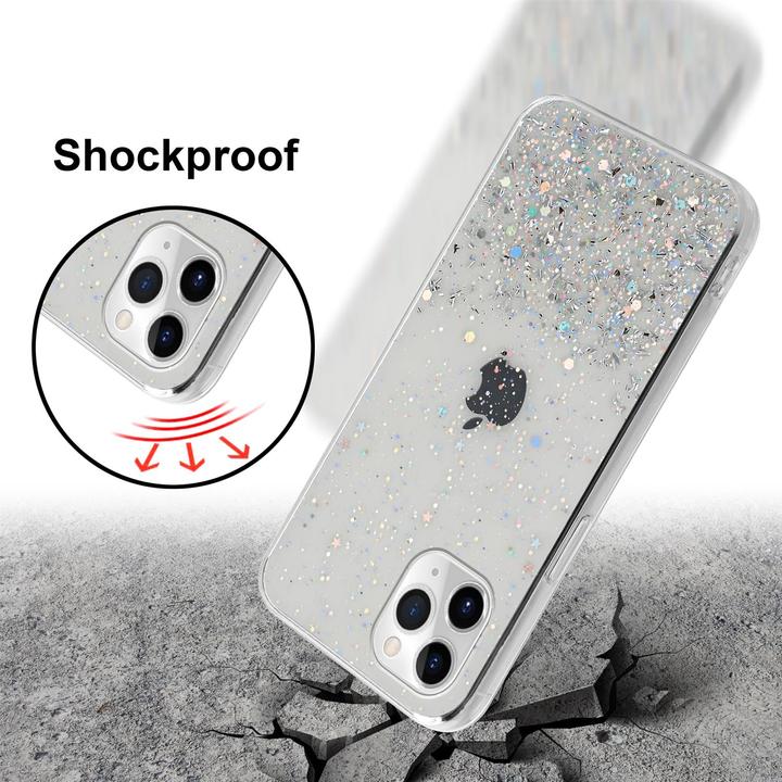 Image du produit Cadorabo Couverture TPU paillettes scintillantes (Apple iPhone 11)