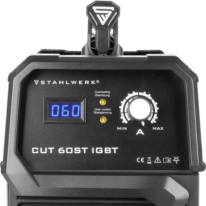 Actual product image Stahlwerk Plasma cutter CUT 60 ST IGBT with 60 ampere up to 24mm cutting capacity