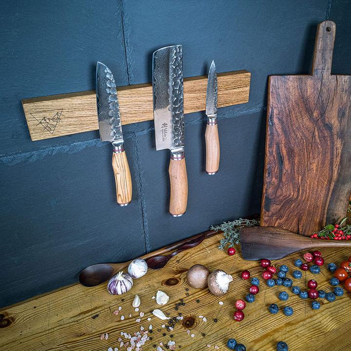 Actual product image Hannes design Magnetic Knife Holder Wood Without Logo 520mm Oak