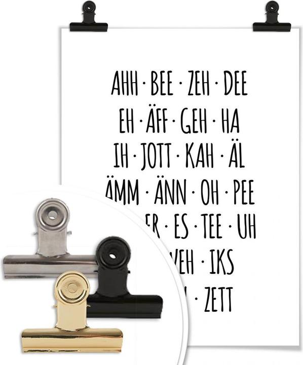 Image du produit Trenddeko L'alphabet quelque peu différent (50 x 60 cm)