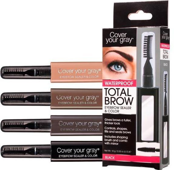 Image du produit Cover Your Gray Total Brow waterproof brun foncé (Brun foncé)