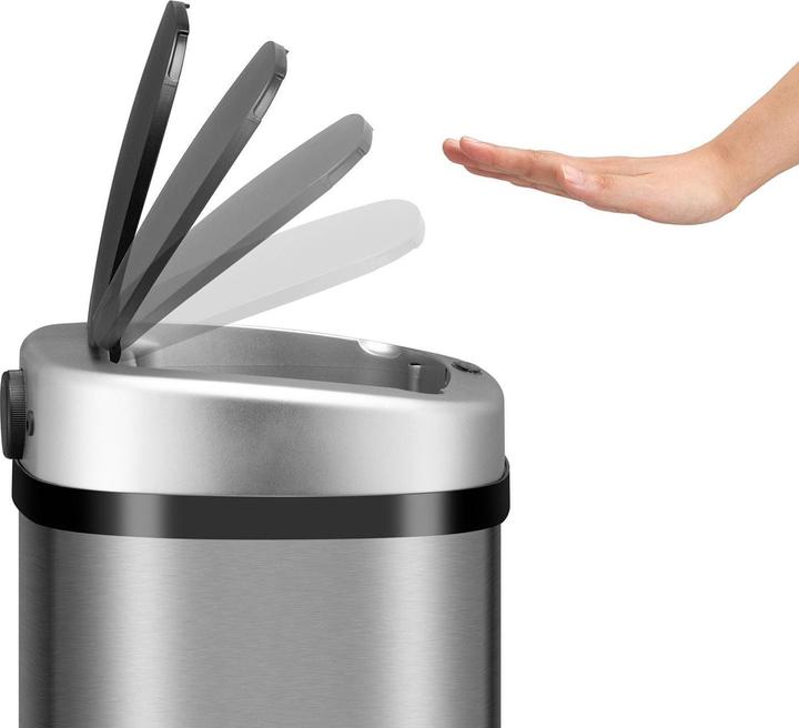 Actual product image Juskys Automatischer Mülleimer mit Sensor (60 l)