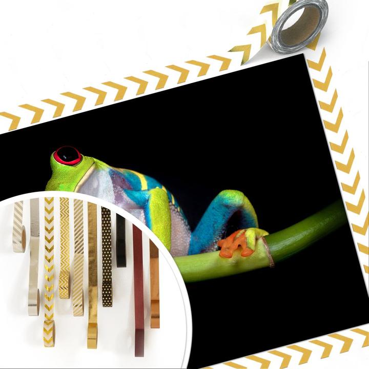 Produktbild Trenddeko Valverde - Green Frog (120 x 80 cm)