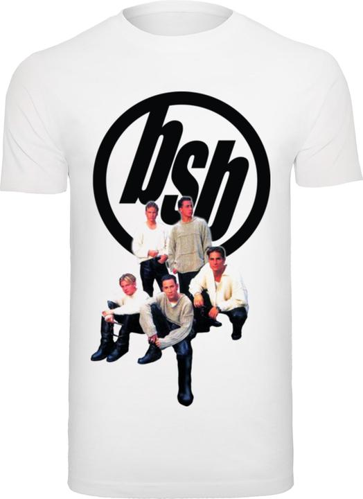 Actual product image Merchcode Backstreet Boys - Vintage Logo T-Shirt Round Neck - 112151 (XS)