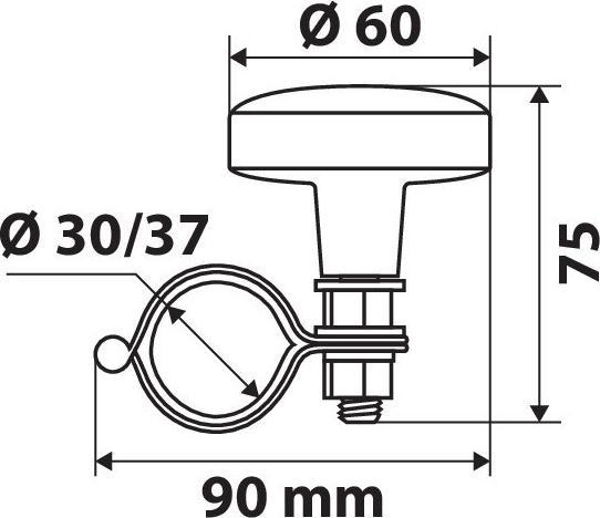 Produktbild Lampa Lenkradknauf / Lenkhilfe