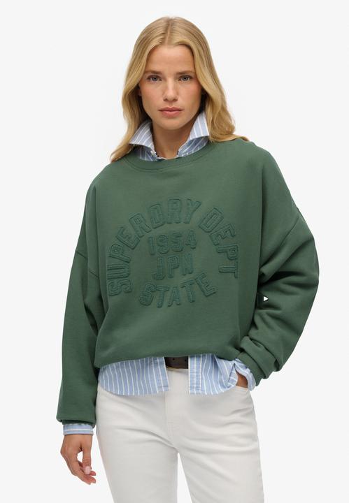 Immagine prodotto Superdry Athletic Essentials Rundhals-Sweatshirt mit abgestimmten Applikationen (10)