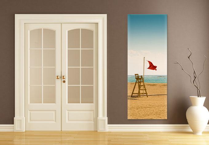 Produktbild Trenddeko Rote Fahne (60 x 150 cm)