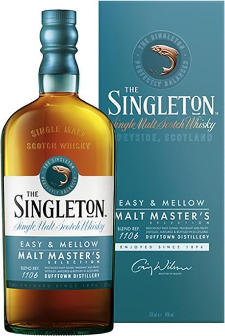 Actual product image Singleton The Dufftown MALT MASTER'S Selection Easy & Mellow 40% Vol. 0,7l in gift box (Single Malt, Scotch whisky)