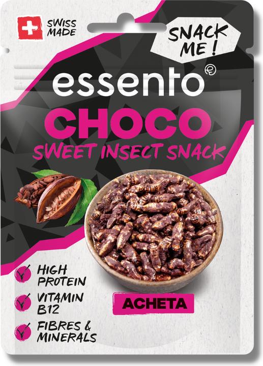 Actual product image Essento Insect Snack – Choco (15 g)