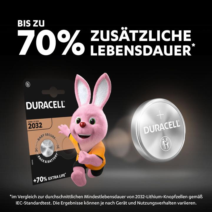 Productafbeelding Duracell CR2032 (4 Pcs., CR2032, 225 mAh)