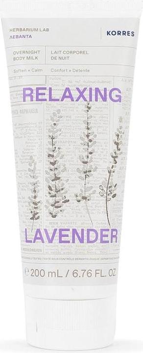 Korres Lait de nuit relaxant à la lavande - 200 ml (Body milk, 200 ml)