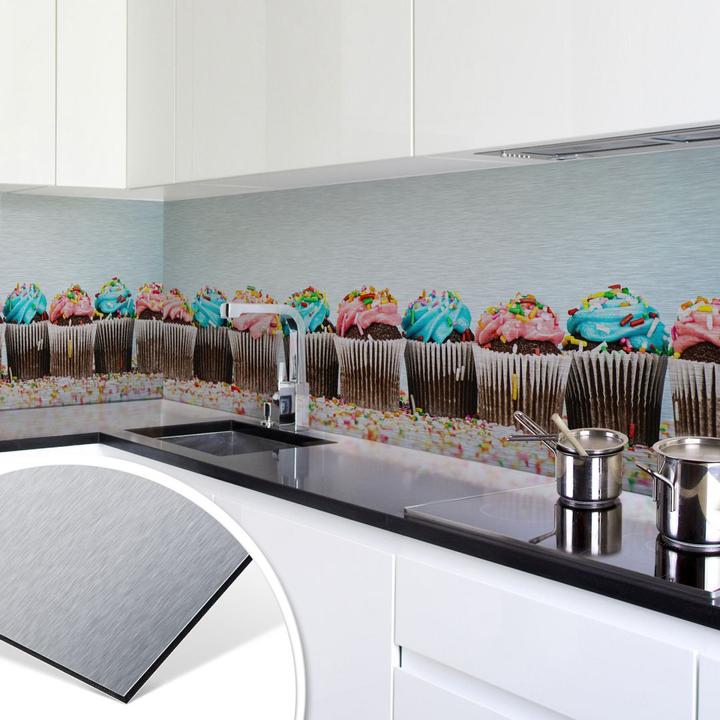 Produktbild Trenddeko Silber - Party Cupcakes (50 x 150 cm)