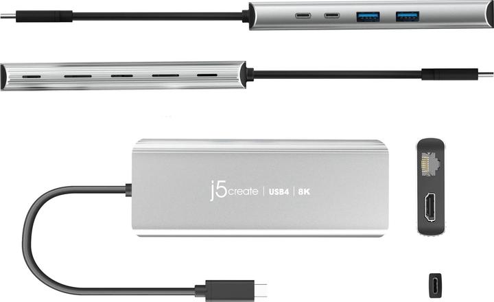 Actual product image j5Create JCD403 (USB-C, 6 Ports)