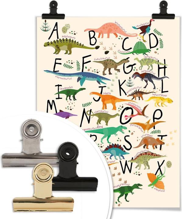 Image du produit Trenddeko Alphabet des dinosaures (24 x 30 cm)