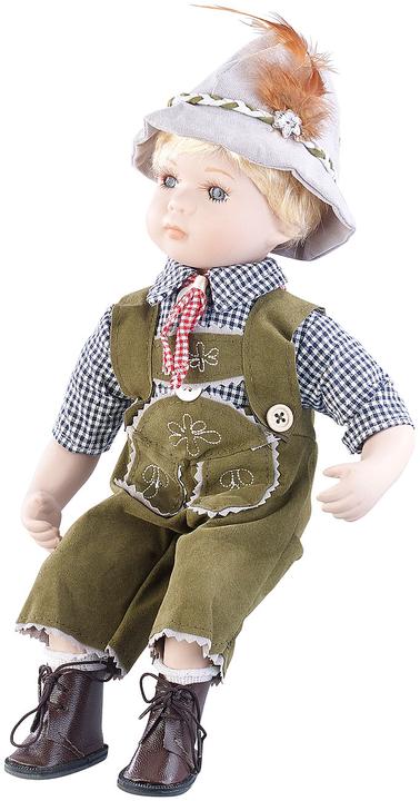 Produktbild Pearl Sammler-Porzellan-Puppe "Anton" mit bayerischer Tracht
