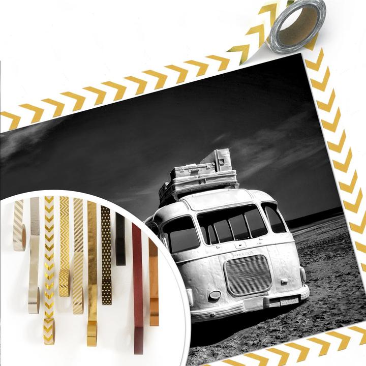 Produktbild Trenddeko Depaepe - Beached Bus (75 x 50 cm)