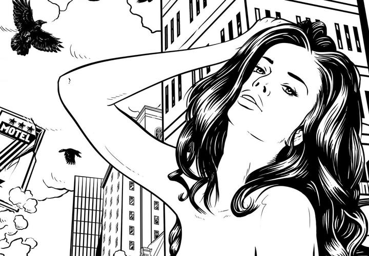Image du produit Trenddeko Drawstore - Accident d'avion avec pin-up en cas de catastrophe (100 x 120 cm)