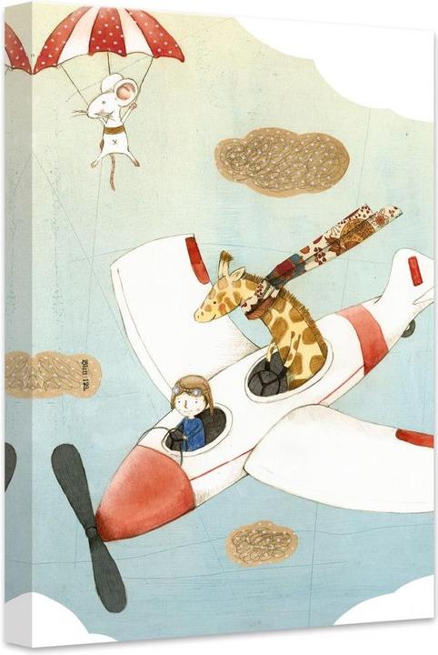 Produktbild Trenddeko Loske - Flugreise (30 x 45 cm)