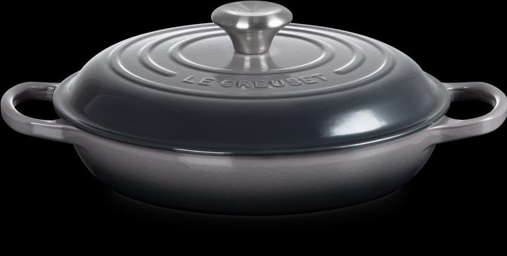 Produktbild Le Creuset Signature 26 cm rund (26 cm, Bräter + Schmortopf, Gusseisen)