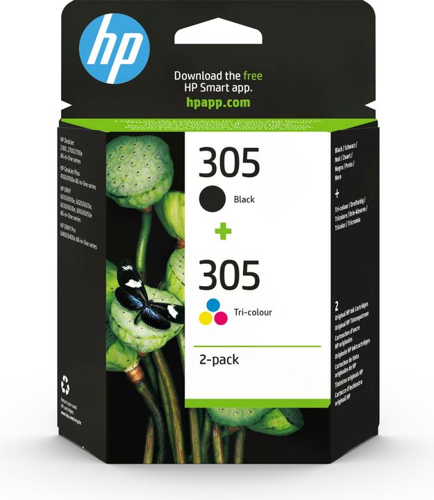 Actual product image HP 305 (M, FC, C, Y)