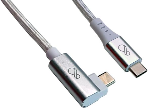 Image du produit Ochno O-USBG2-70-2 Câble USB 0,7 m USB 3.2 Gen 2 (3.1 Gen 2) USB C Aluminium (0.70 m, USB 3.2 Gen 2)