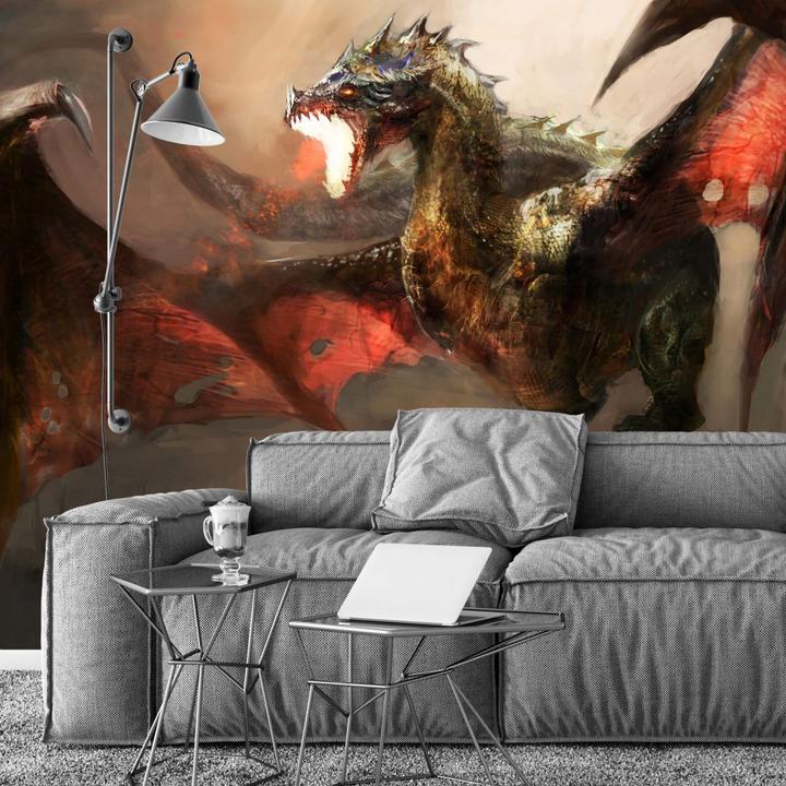Actual product image Trenddeko Dragon Fight (672 x 350 cm)