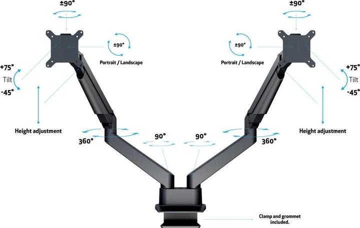 Image du produit Multibrackets MB Table Stand Duo (Tables, 32")
