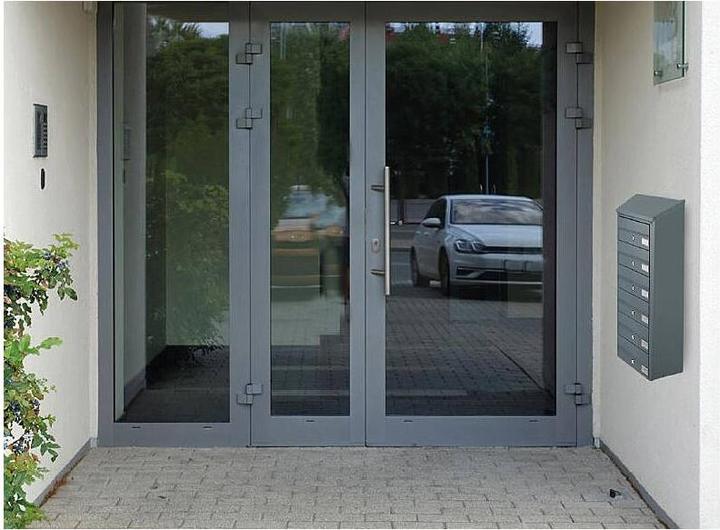 Actual product image SafePost Letterbox system 2-compartment BDL912 anthracite