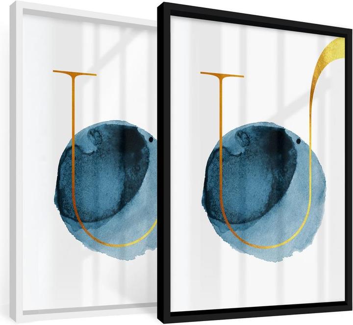 Produktbild Trenddeko Das goldene U (50 x 60 cm)