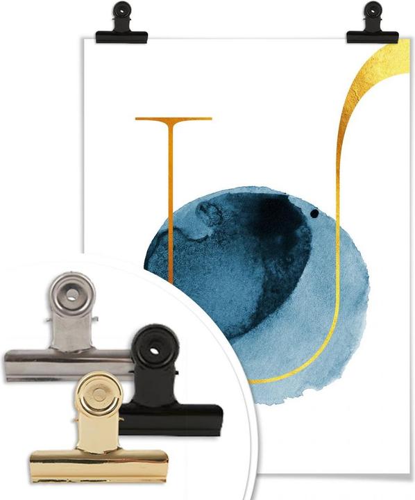 Produktbild Trenddeko Das goldene U (50 x 60 cm)