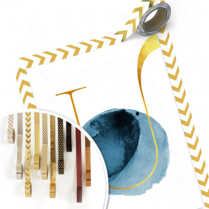 Produktbild Trenddeko Das goldene U (50 x 60 cm)