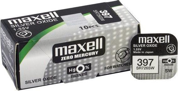 Image du produit Maxell Pile bouton SR726SW 10 pièces (10 pcs, SR59, 36 mAh)