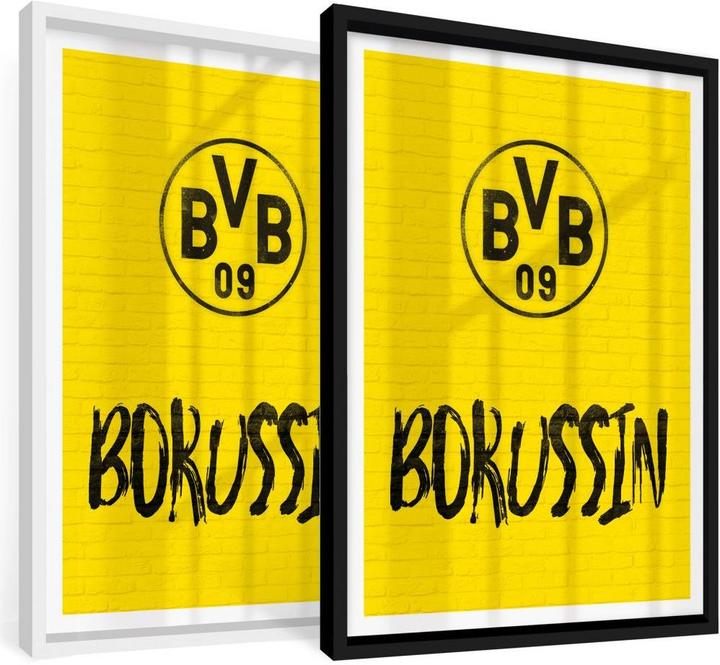Produktbild Borussia Dortmund BVB Borussin (30 x 40 cm)