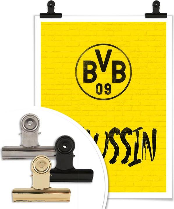 Produktbild Borussia Dortmund BVB Borussin (30 x 40 cm)