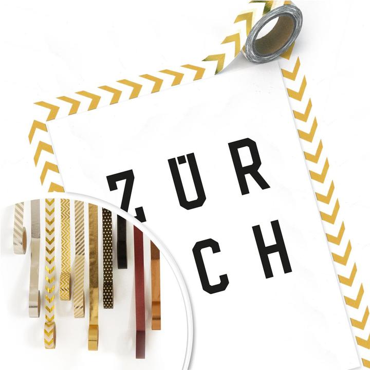 Produktbild Trenddeko Typographie Zürich (50 x 60 cm)