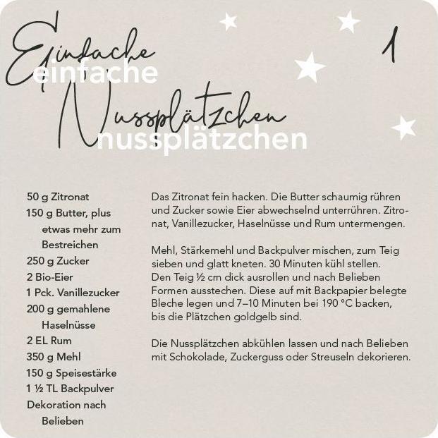 Produktbild Adventskalender Nanettes Weihnachtsbäckerei