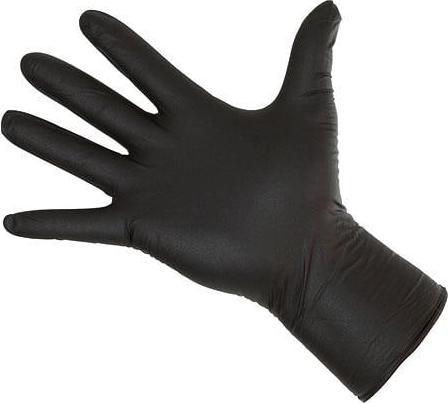 Kerbl Nitrilhandschuhe, 50 Stück, Grösse M, schwarz (12)