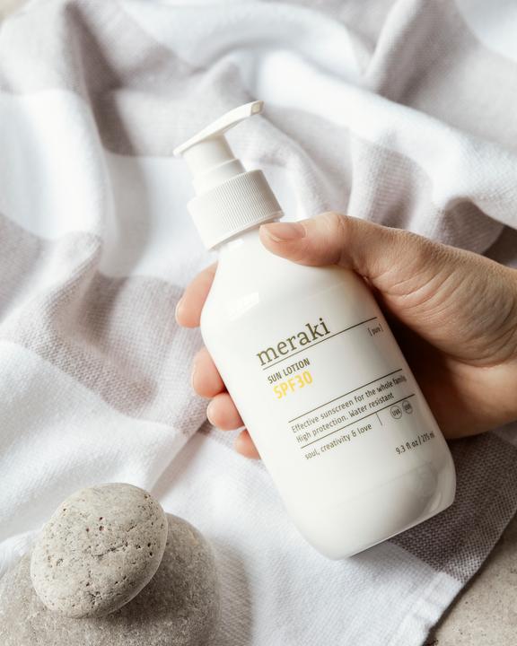 Actual product image Meraki Sunscreen, Pure (Suntan cream, SPF 30, 576 ml, 280 g)