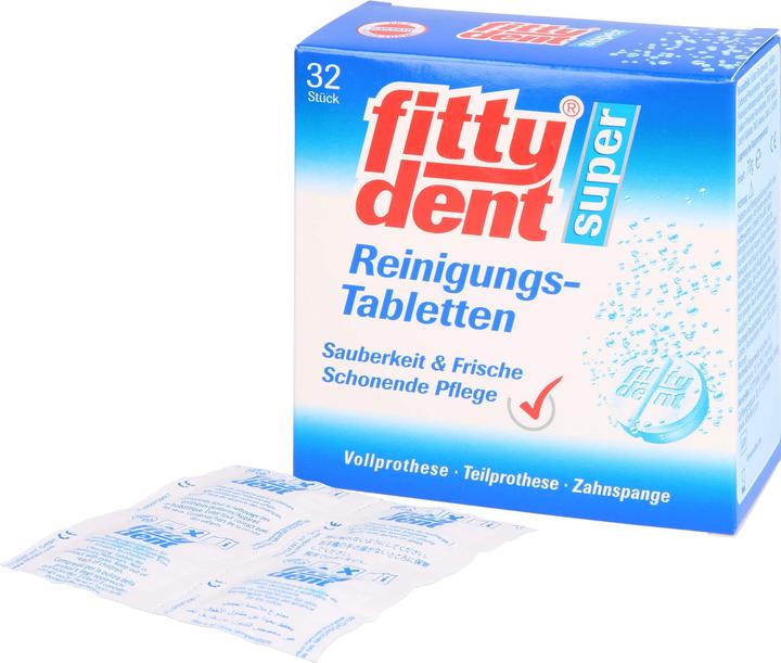Actual product image Fittydent Super Tabs