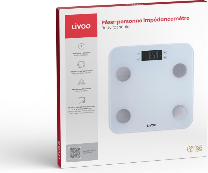 Actual product image Livoo REF DOM427W (180 kg)