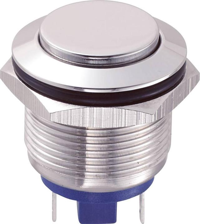 Produktbild Tru Components 701953 GQ19H-10/J/S Vandalismusgeschützter Drucktaster 48 V/DC 2