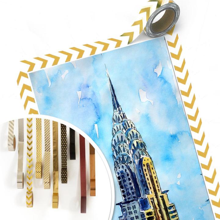 Produktbild Trenddeko Bleichner - Chrysler Building in NYC (60 x 90 cm)