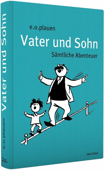 Vater und Sohn (Iris®-LEINEN mit Schmuckprägung) (German, plaque e.o., 2015)