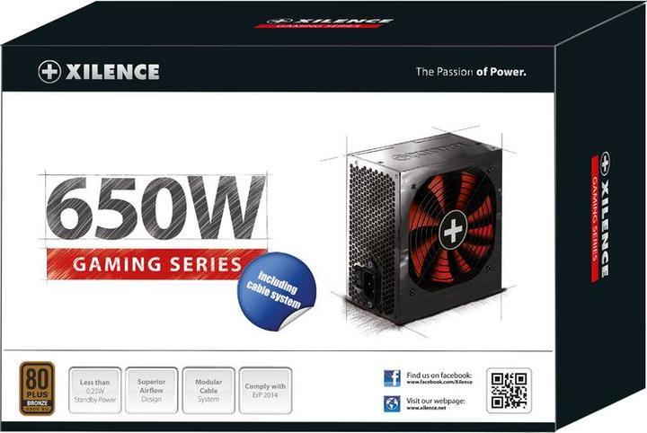 Image du produit Xilence XP650R10 (650 W)